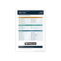 QW-255 GMAW FCAW MIG welding variables glossy reference poster